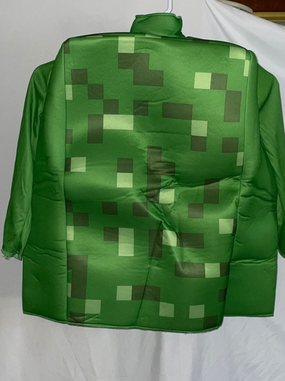 EUC Minecraft Creeper Child Halloween Costume Size Small (4-6) - Picture 14 of 14